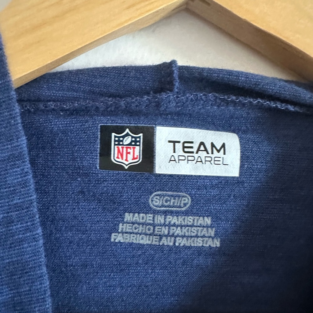 NFL Team Apparel LA Los Angeles Rams Football Logo Long Sleeve Hoodie size S - Picture 4 of 4